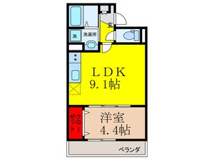 アート茨木の物件間取画像